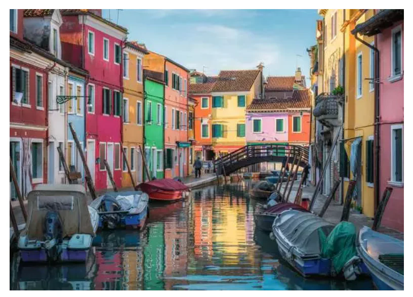 1000 pc Burano Italy Puzzle - Image 2
