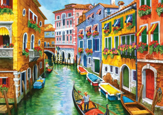 300 pc Gondola Ride Puzzle - Image 2