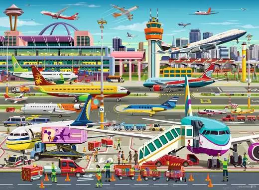150 pc Airport Central Puzzle - Image 2