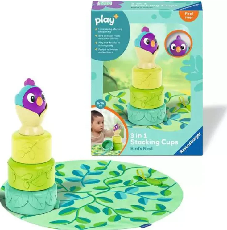Play+ Birds Nest Stacking Cup - Image 2
