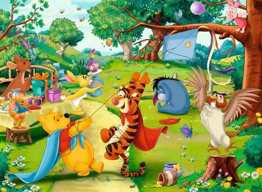 100 pc Pooh To The Rescue Puzzle - Image 2