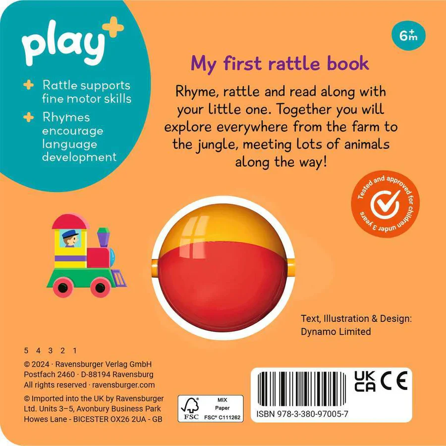 Play+ First Toys Book Ready Steady Shake Book - Image 2