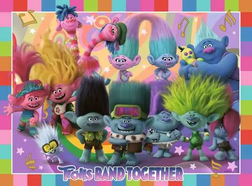 100 pc Trolls Band Together Puzzle - Image 2