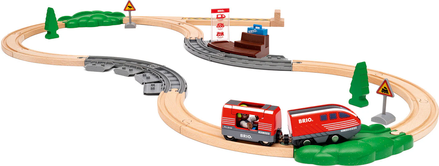 BRIO Pull Back Train Set - Image 3