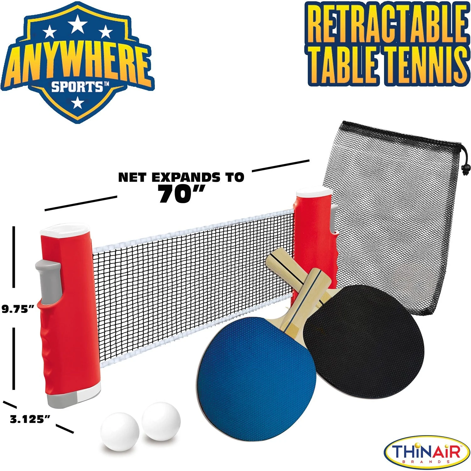 Retractable Table Tennis Set - Image 4