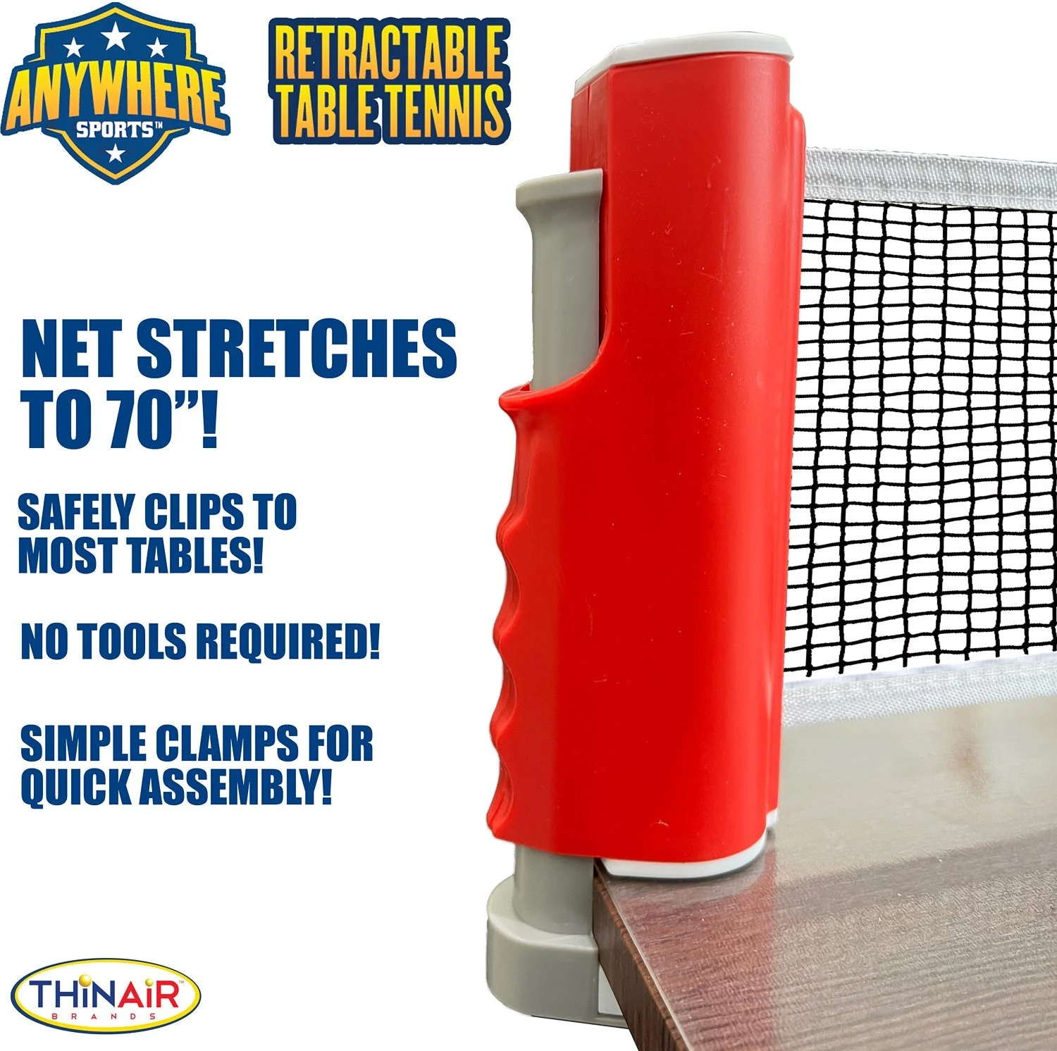 Retractable Table Tennis Set - Image 5