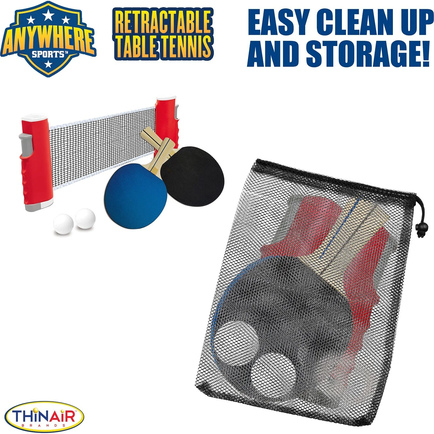 Retractable Table Tennis Set - Image 6