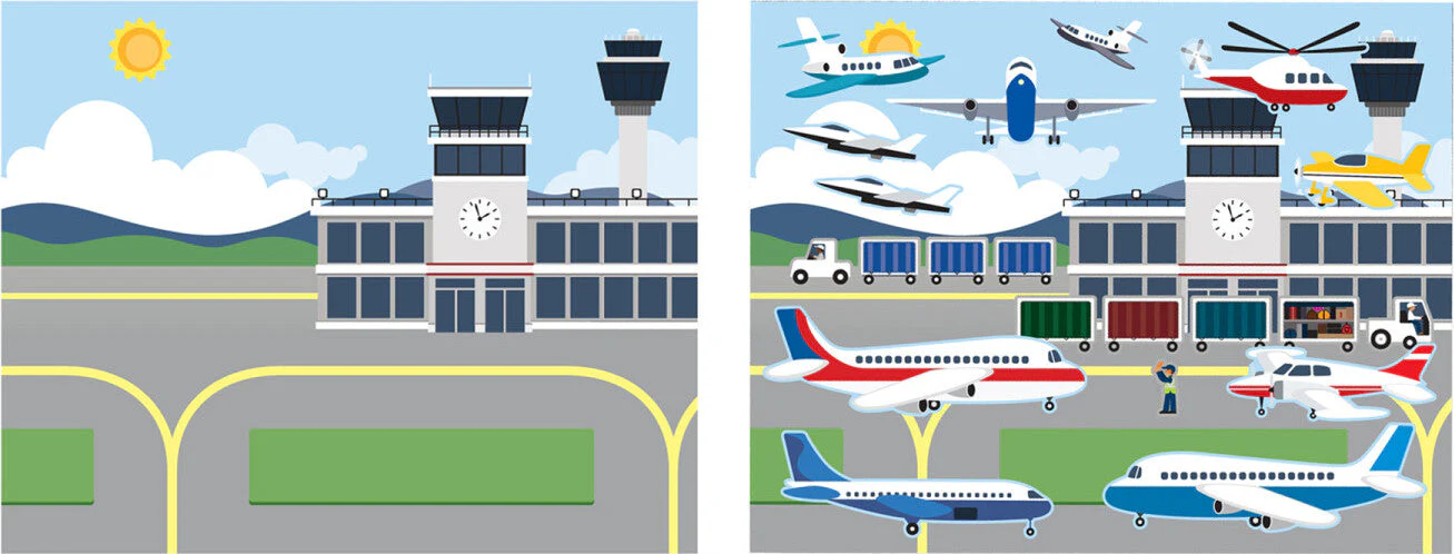 Reusable Sticker Pad - Vehicles - Image 3