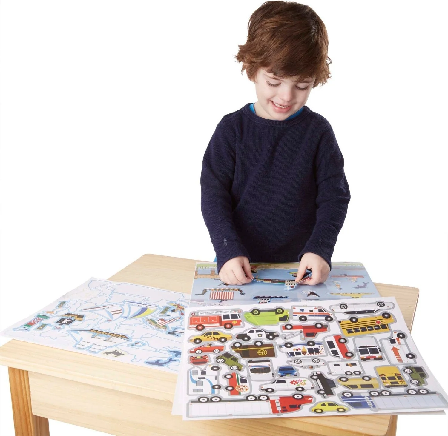 Reusable Sticker Pad - Vehicles - Image 7