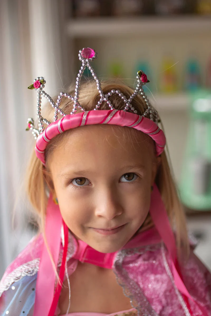 Ribbon Tiara (dark Pink) - Image 2