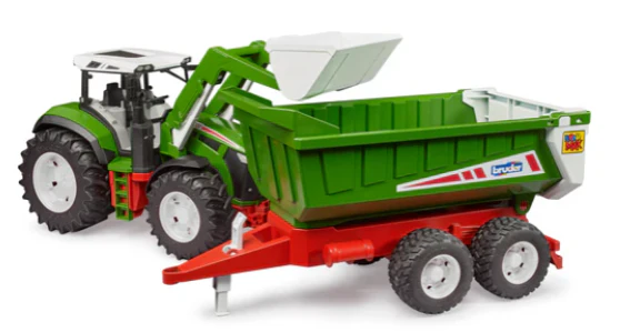 Roadmax Tractor Frontloader and Trailer - Image 2