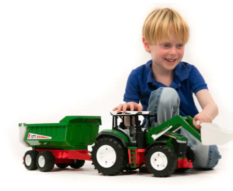 Roadmax Tractor Frontloader and Trailer - Image 4