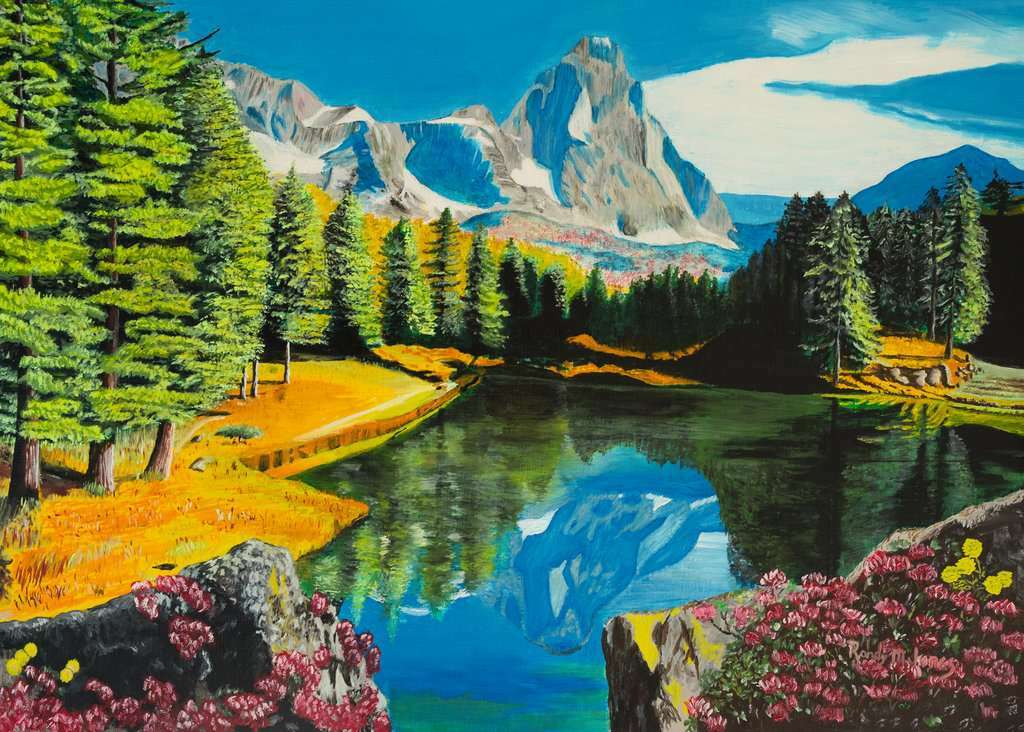 300 pc Rocky Mountain Reflections Puzzle - Image 2