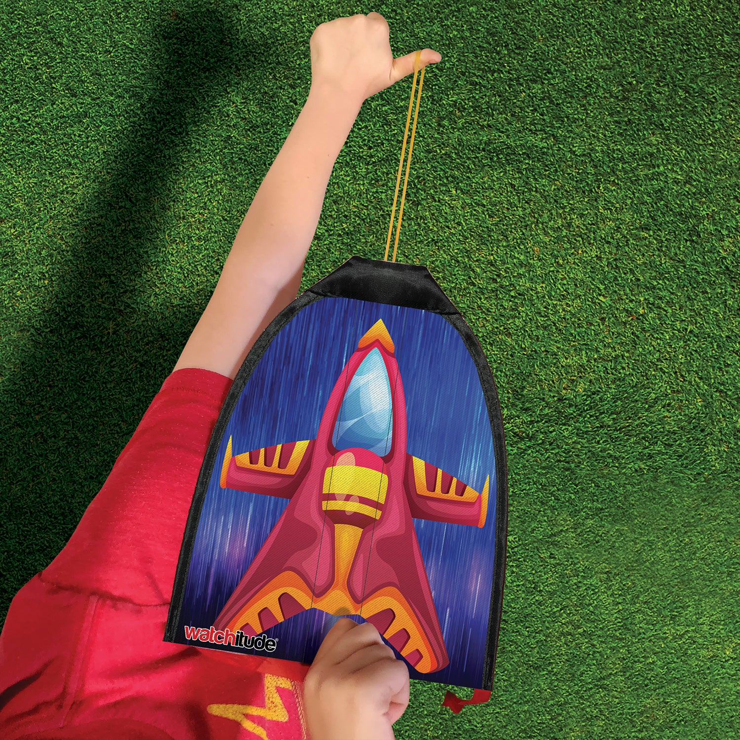 Rubber Band Rocket Kite - 2 pk - Image 3