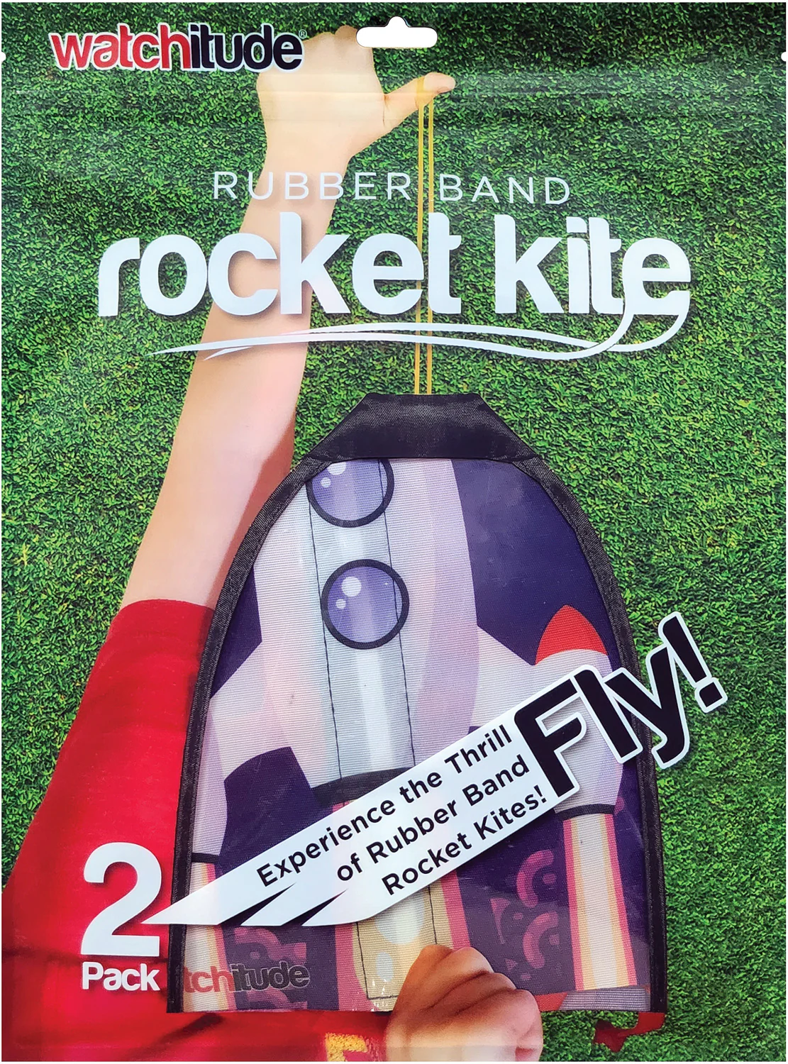 Rubber Band Rocket Kite - 2 pk - Image 8