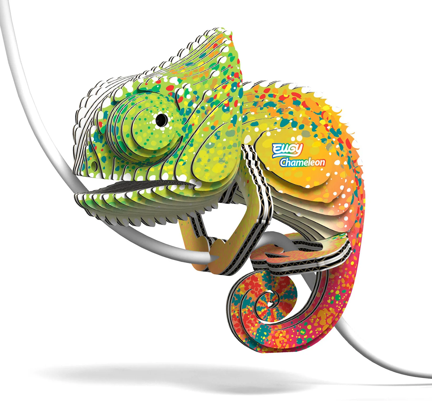 Eugy Chameleon 3D Puzzle - Image 2
