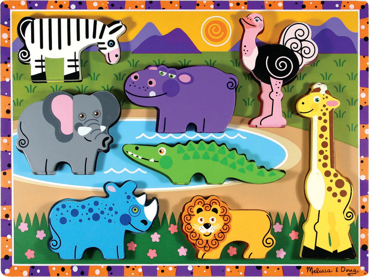 Safari Chunky Wooden Puzzle - Image 8