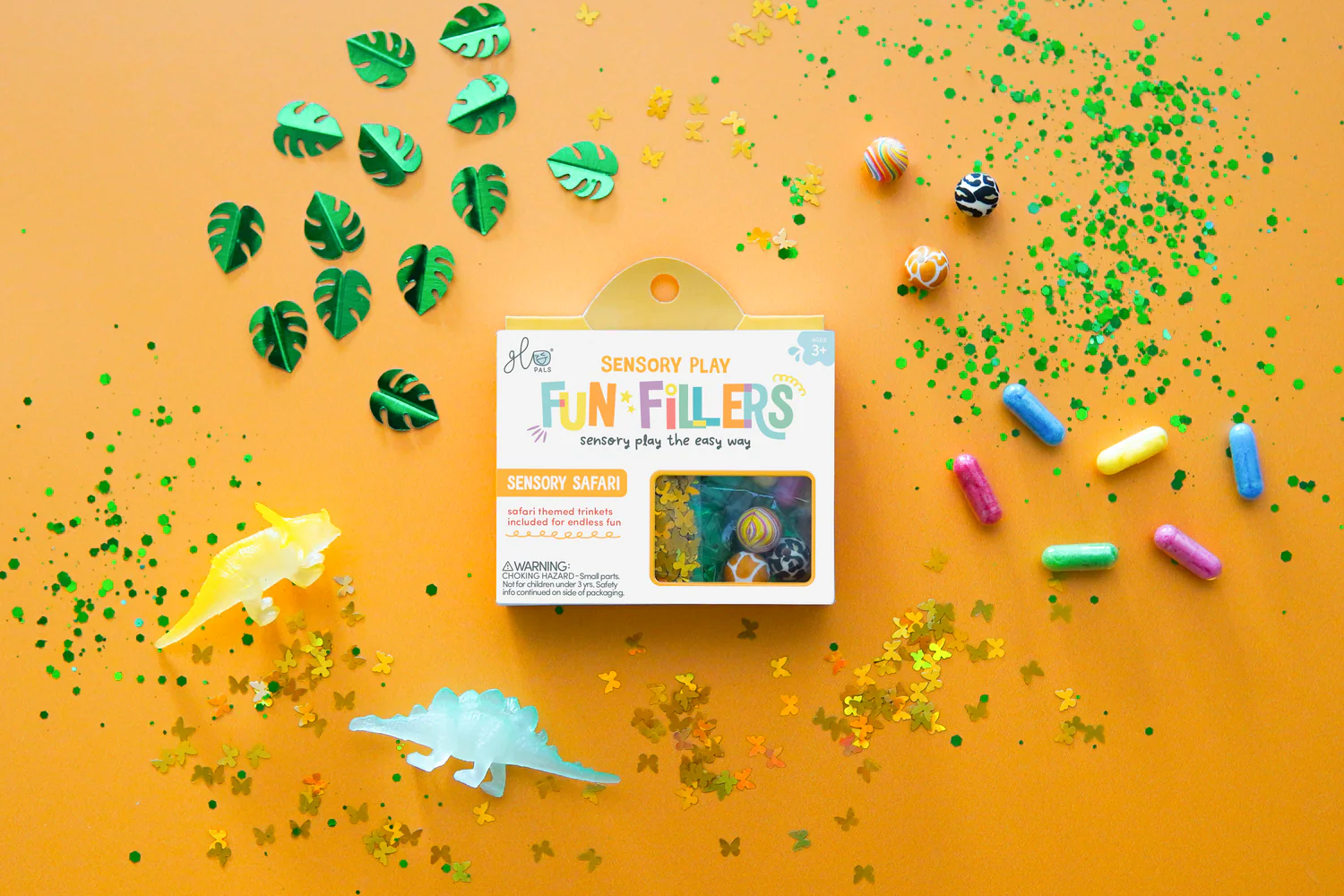 Sensory Play Jar - Safari Fun Filler Pack - Image 4