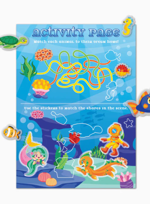 Aquatic Kingdom Sticker Magic - Image 3