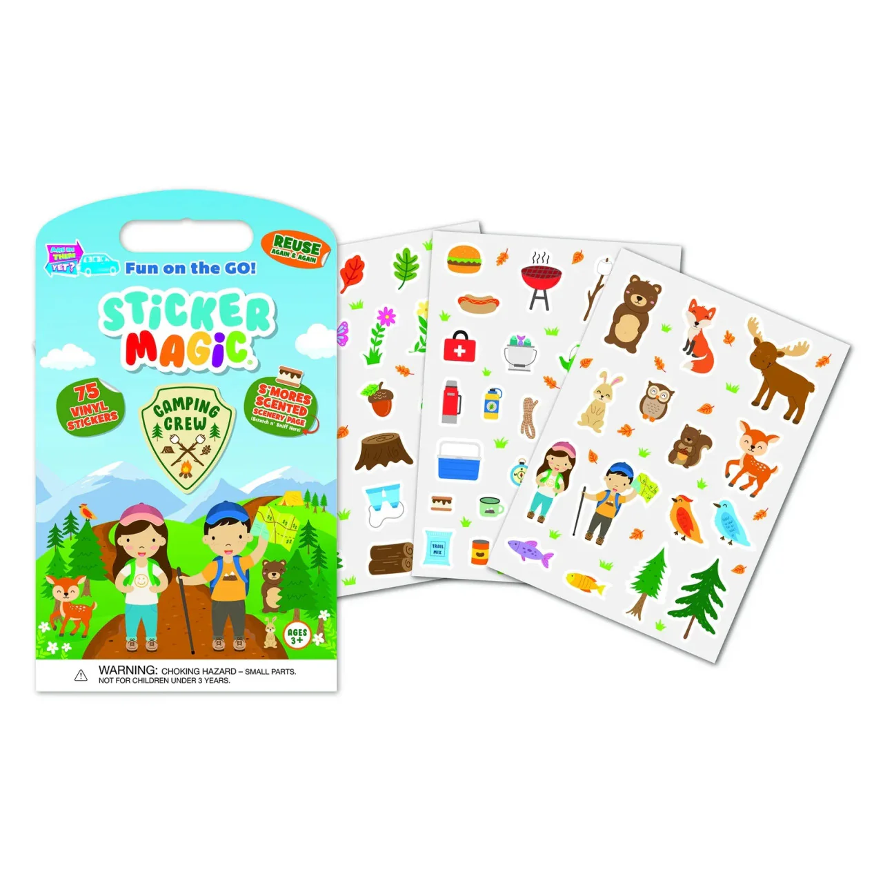 Camping Crew Sticker Magic