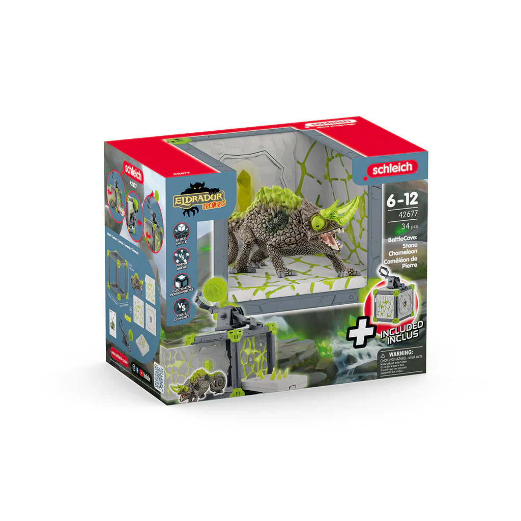 Eldrador® Battle Cave Of The Stone Chameleon