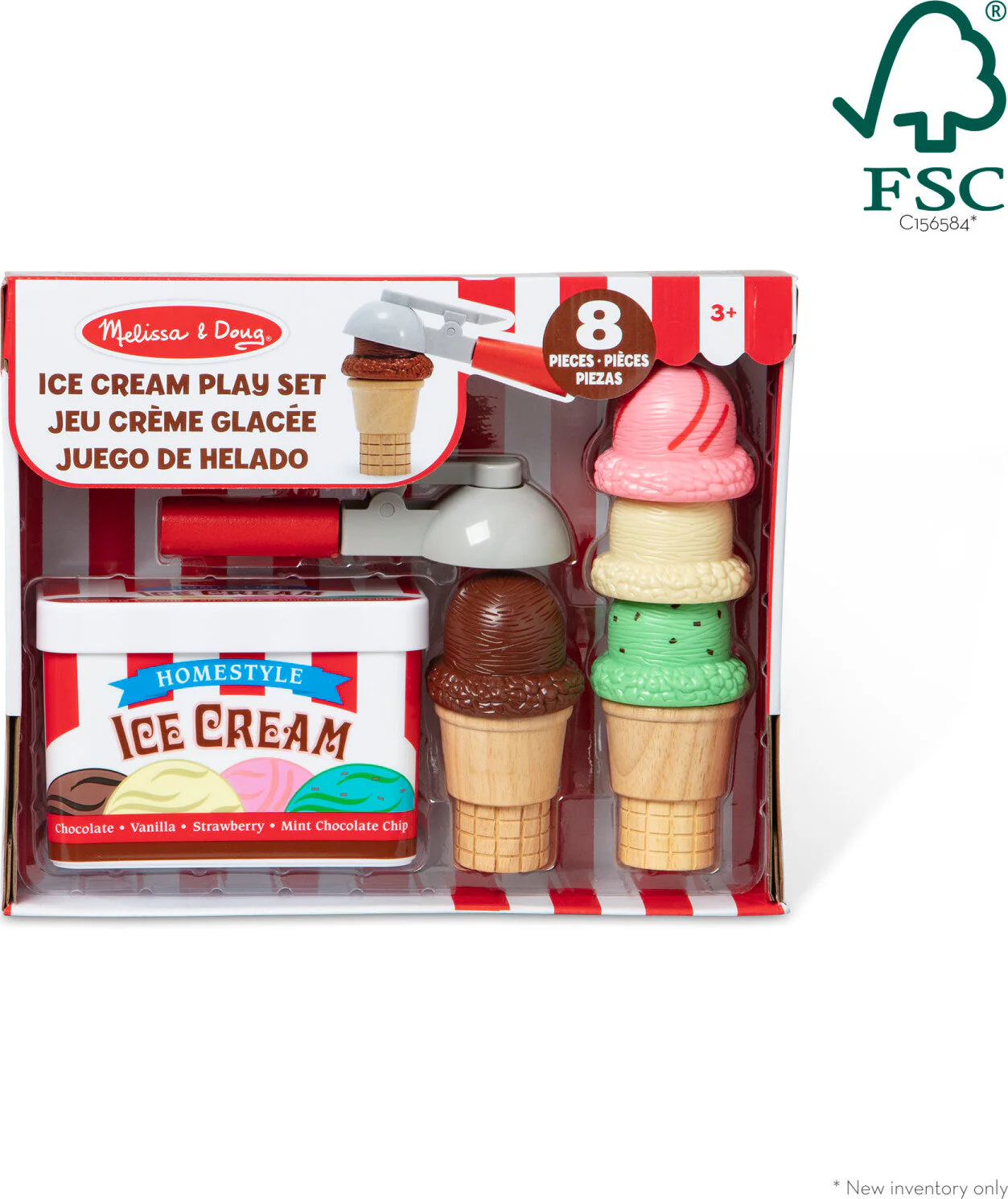 Scoop and Stack Ice Cream Cone Playset - Image 2