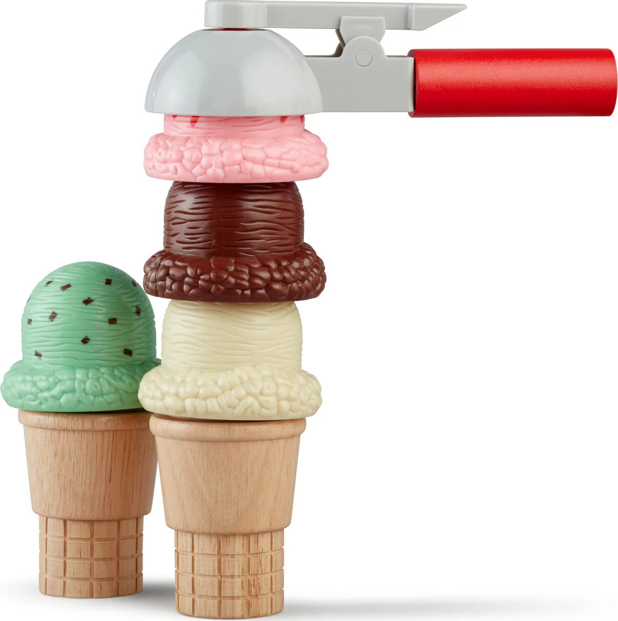 Scoop and Stack Ice Cream Cone Playset - Image 6