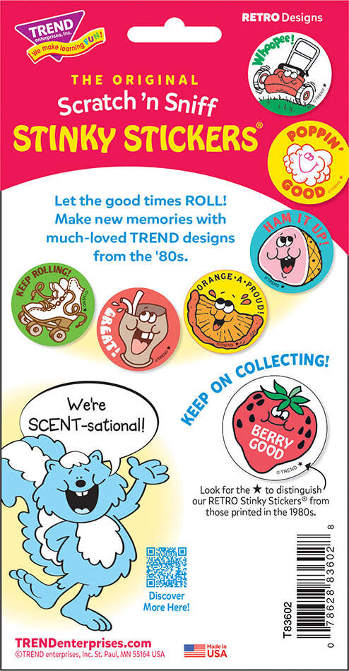 Scratch 'n Sniff Cherry Good Cherry Punch Stickers - Image 5