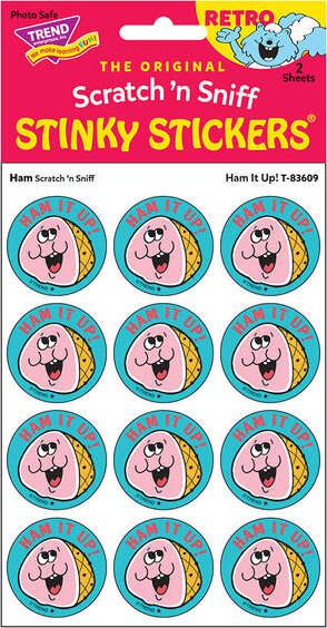 Scratch 'n Sniff Ham It Up Ham Stickers - Image 3