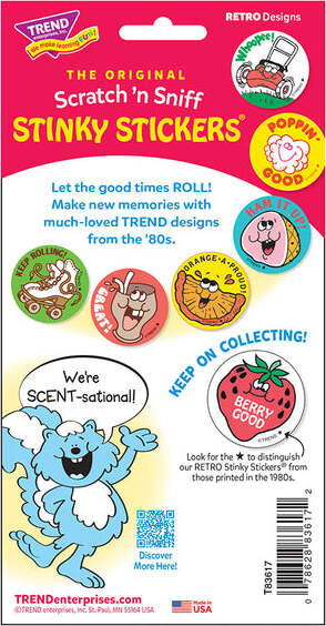 Scratch 'n Sniff Right On Pineapple Stickers - Image 5