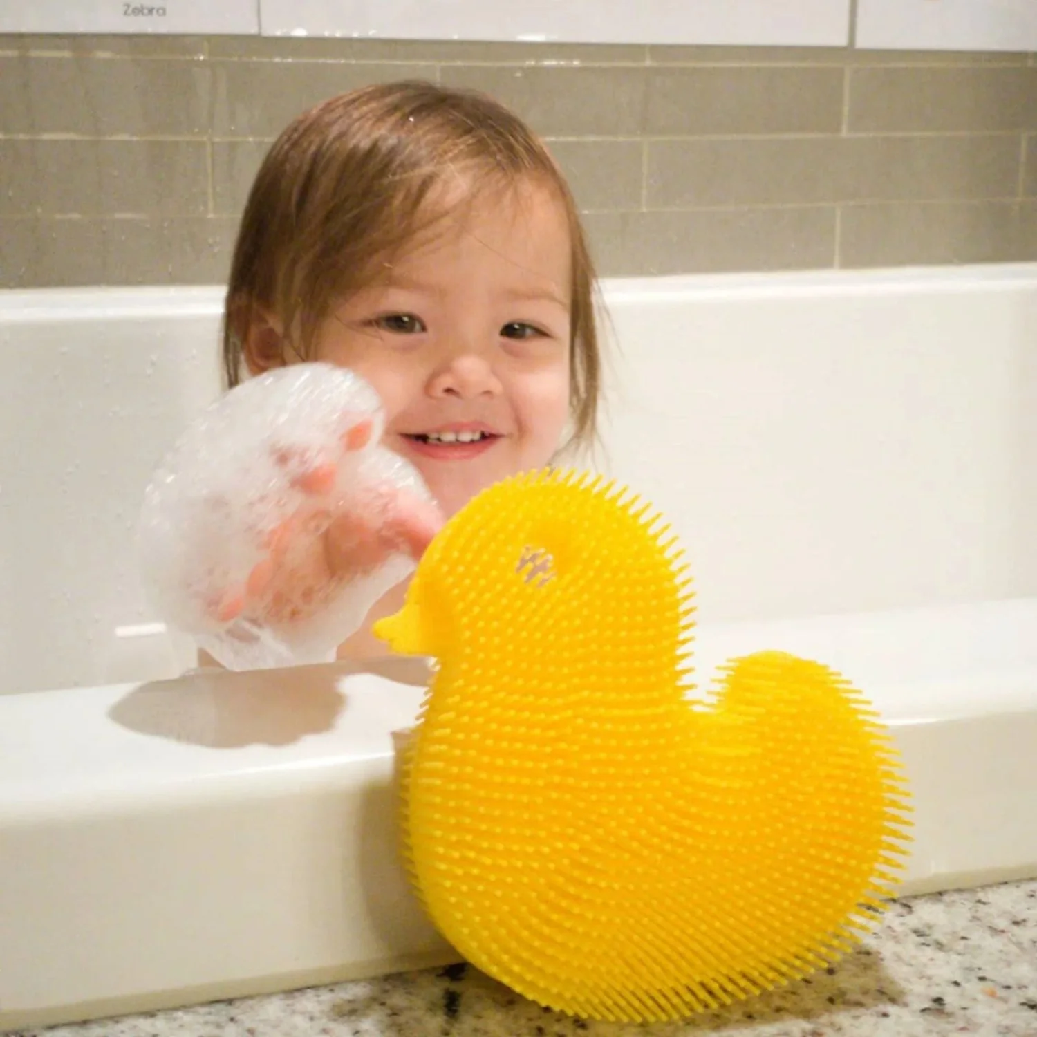 Silicone Duck Bath Scrub - Image 10
