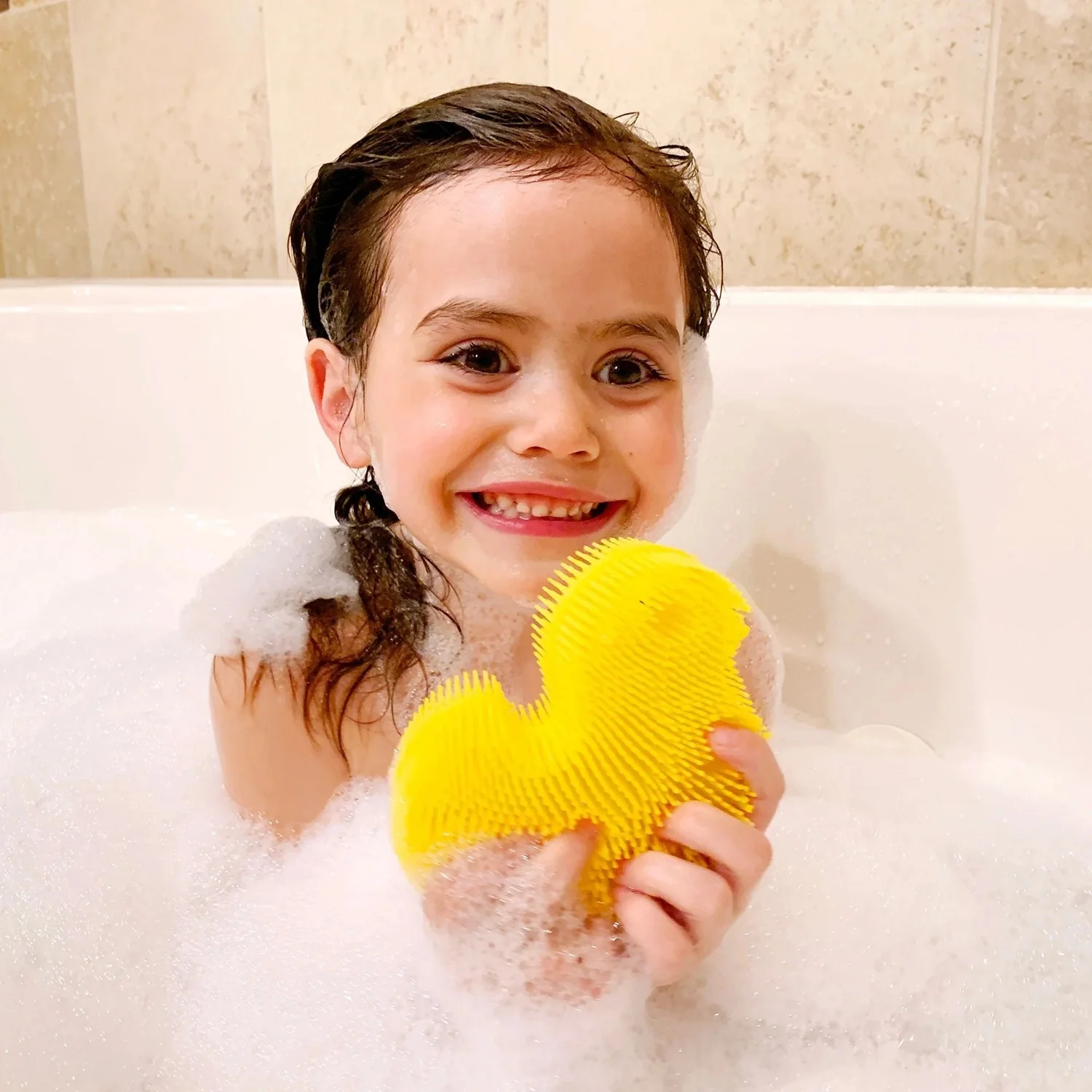 Silicone Duck Bath Scrub - Image 3