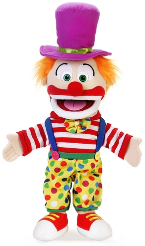 Silly Puppets Clown 14"
