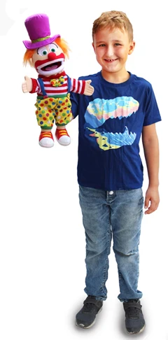 Silly Puppets Clown 14" - Image 2