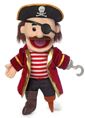 Silly Puppets Pirate 14"