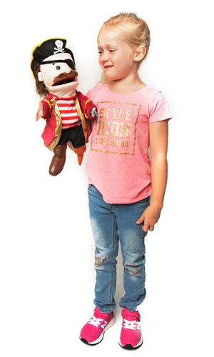 Silly Puppets Pirate 14" - Image 3