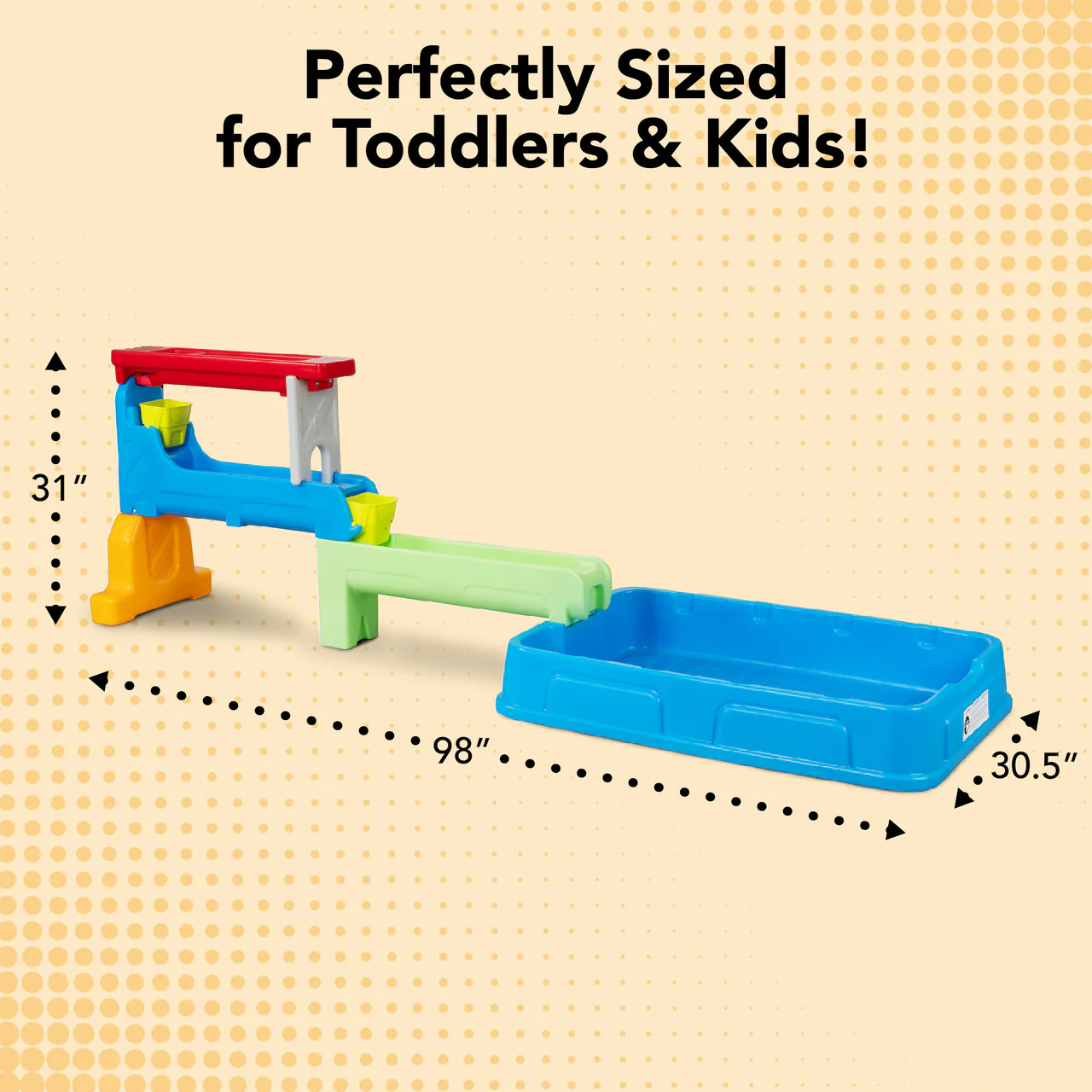 Raindrop Falls Water Splash Play Table - Image 3
