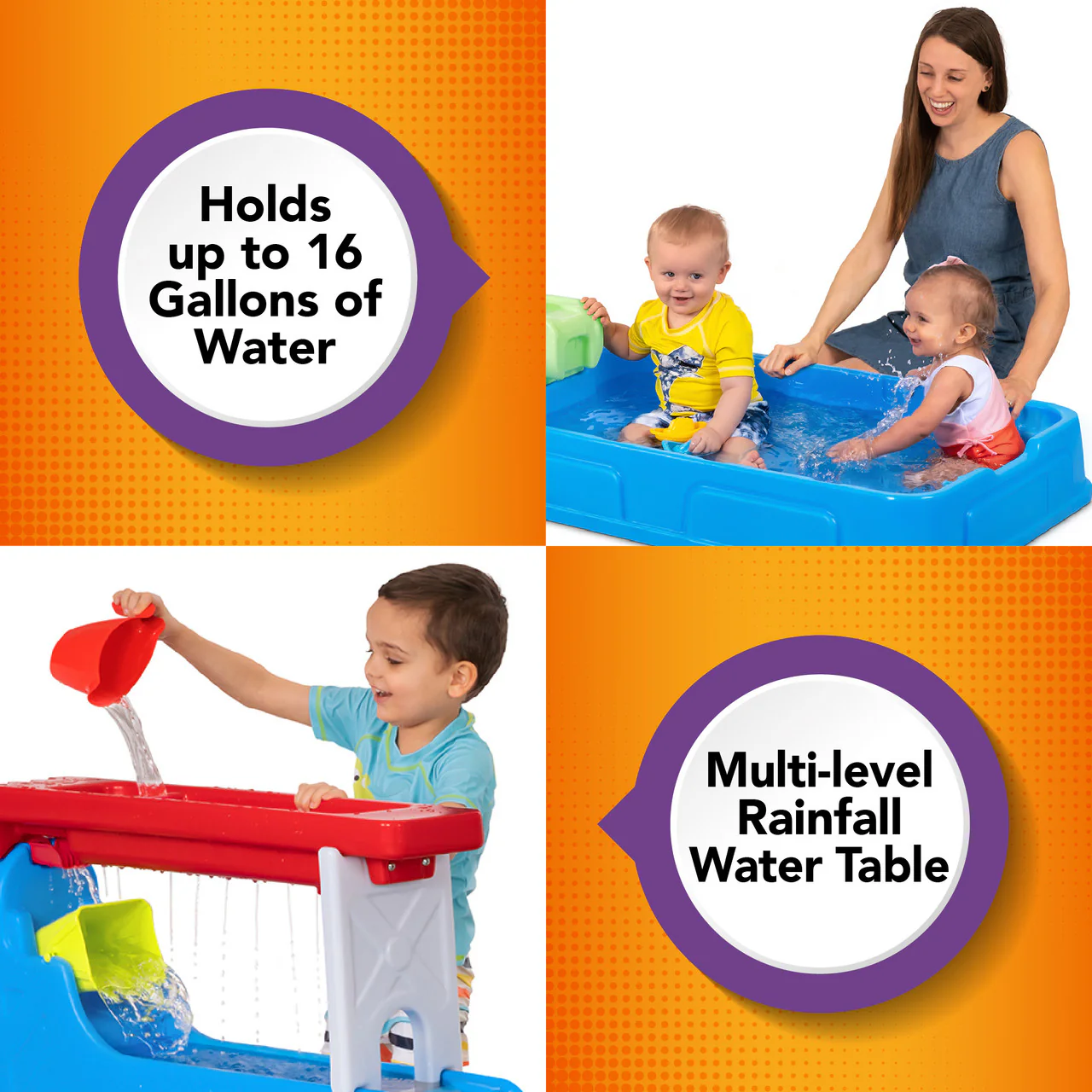Raindrop Falls Water Splash Play Table - Image 5