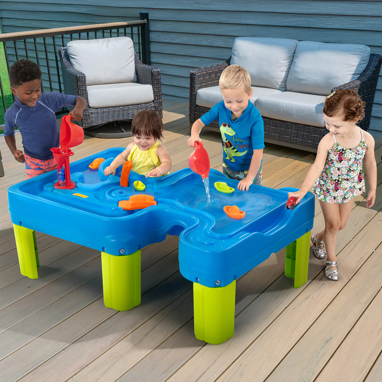 Big River And Roads Water Play Table - Image 4