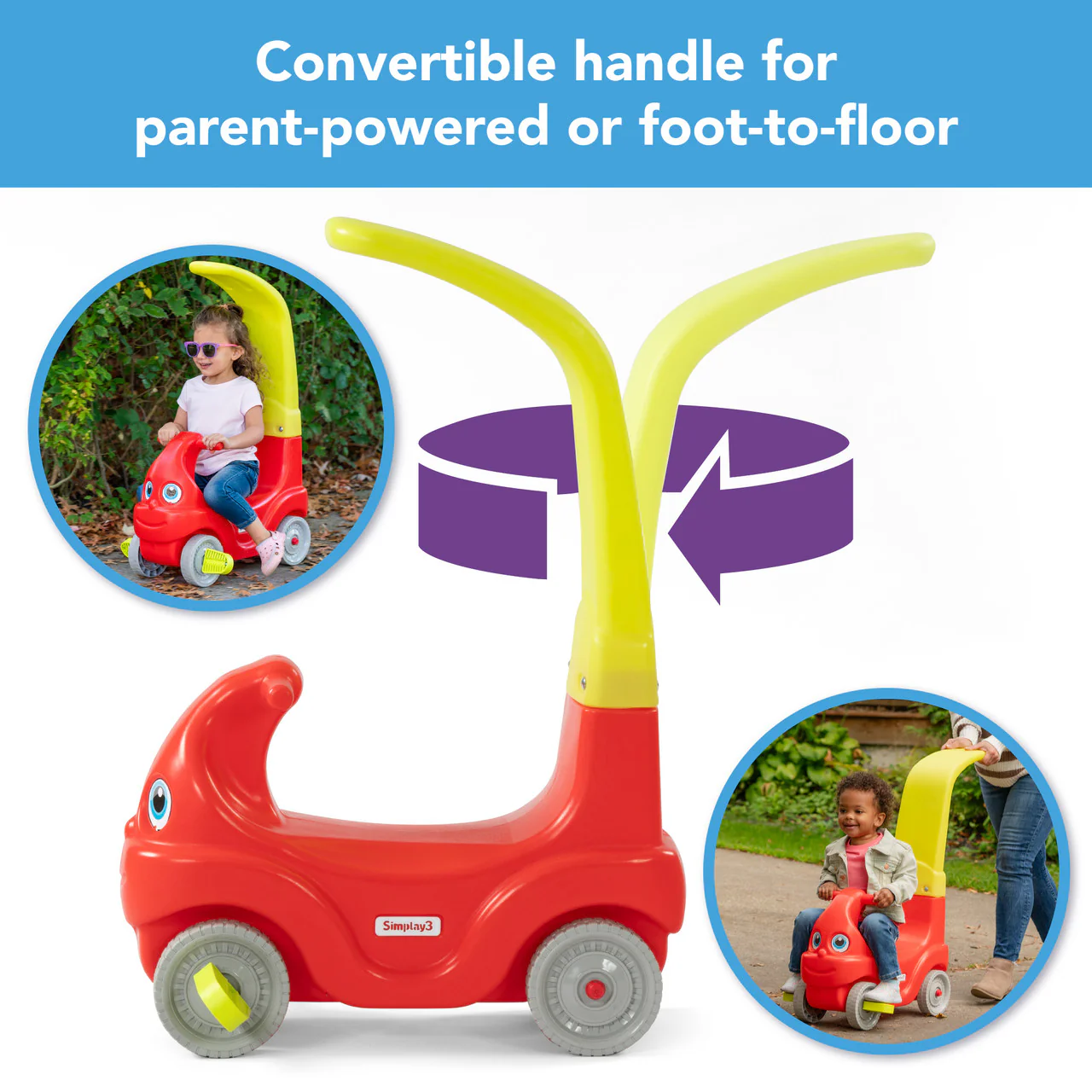 Convert-A-Coupe Push Along Car - Image 3