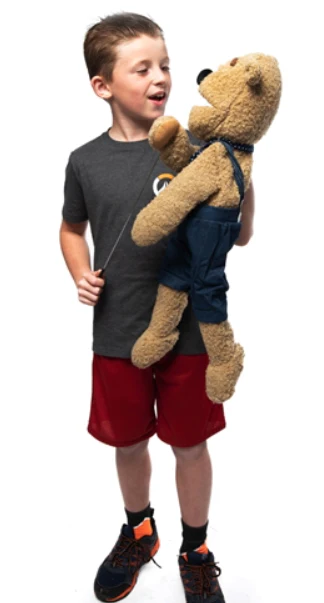 Teddy Bear With Arm Rod Puppet - Image 2