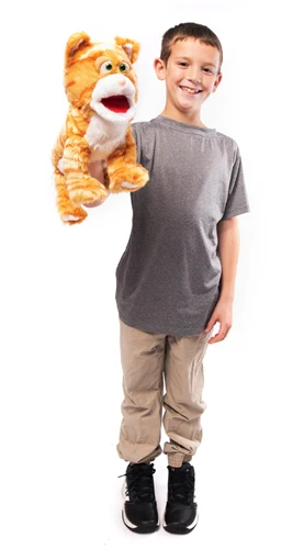 Silly Puppets Kitty (Orange) - Image 2