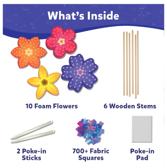 Poke-In-Art Flower Bouquet - Image 3