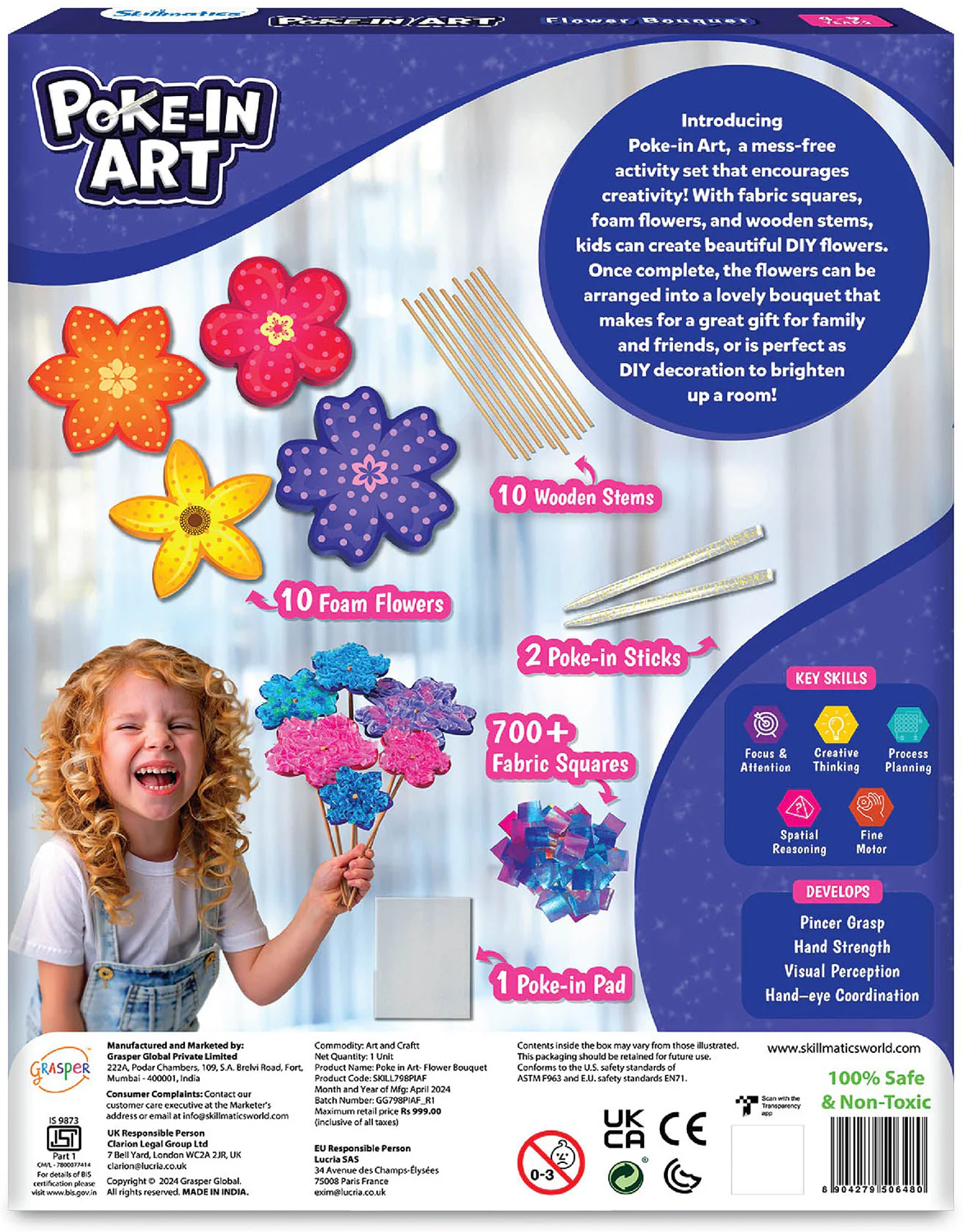 Poke-In-Art Flower Bouquet - Image 8