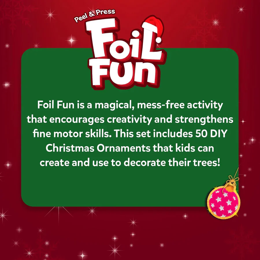 Christmas Ornaments Foil Fun - Image 3