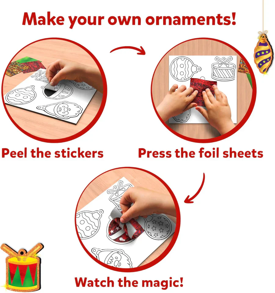 Christmas Ornaments Foil Fun - Image 4