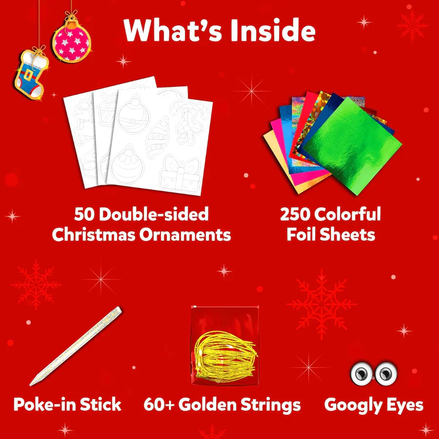 Christmas Ornaments Foil Fun - Image 5