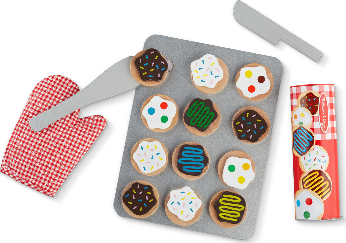 Wooden Slice and Bake Cookie Set - Image 5
