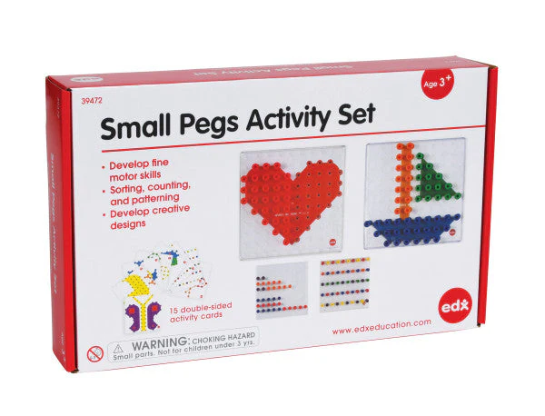 Small Pegs Activity Set