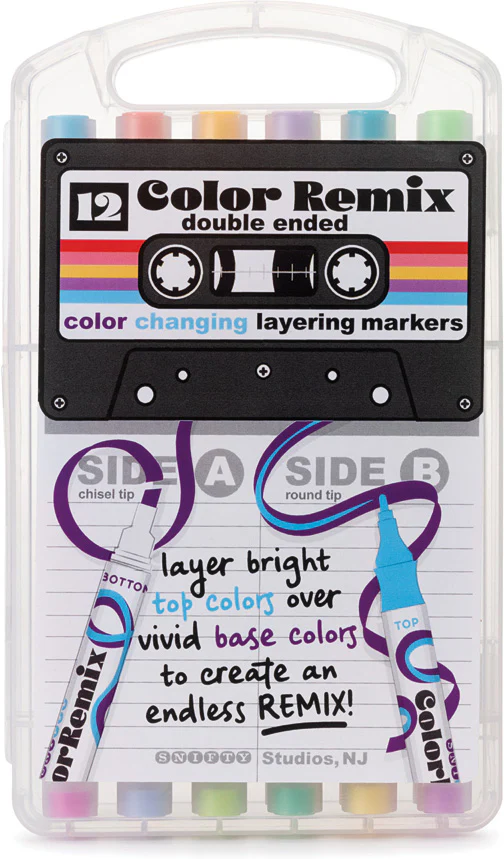 Color Remix Double Layering Markers
